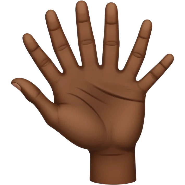 The Arabic hand gesture of “Khod” emoji