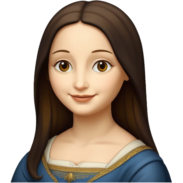 Mona lisa emoji