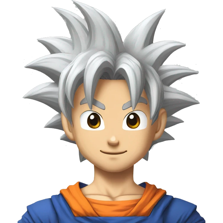 Goku from Dragon ball z emoji