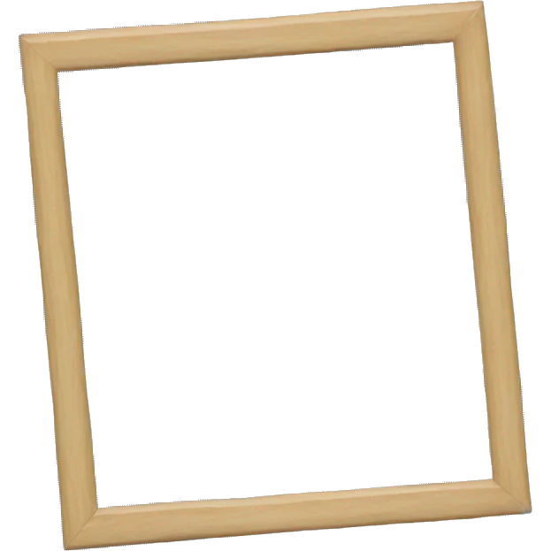 square frame with a blue sky, bit of clouds emoji