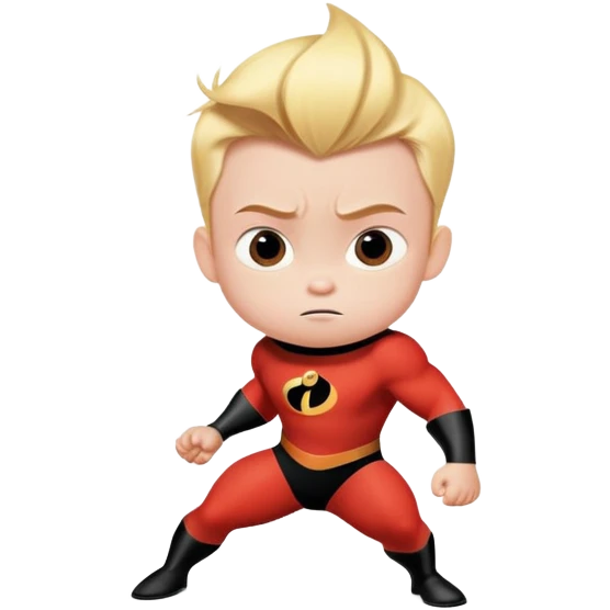 baby Jack Jack from The Incredibles with superpowers emoji
