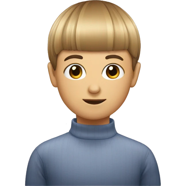 bowl cut emoji
