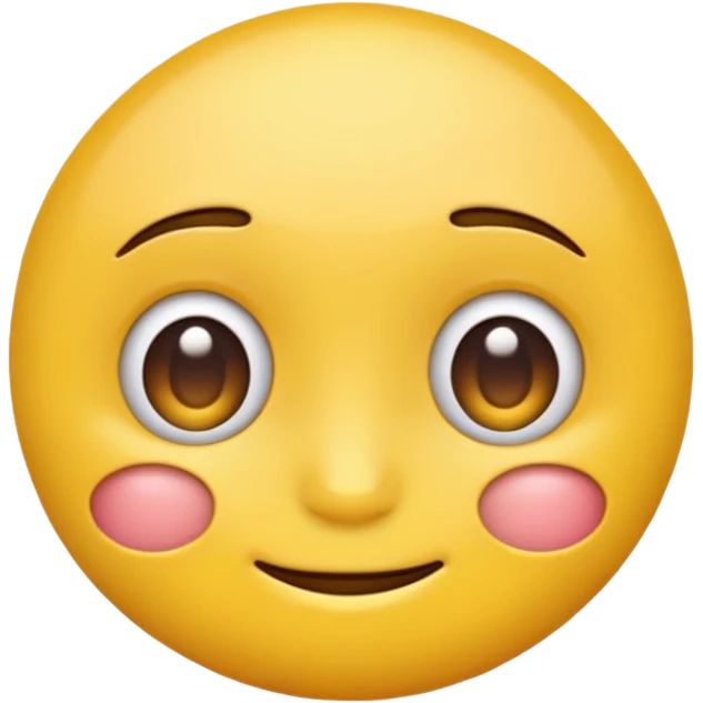 Yellow emoji whit a side Eye  emoji