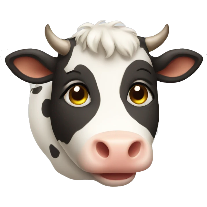 cute cow emoji