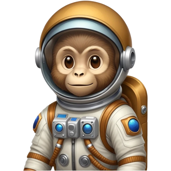 Space monkey emoji