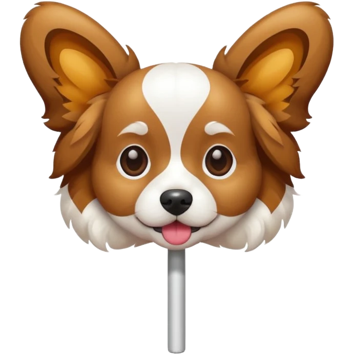 Lollipop and papion emoji