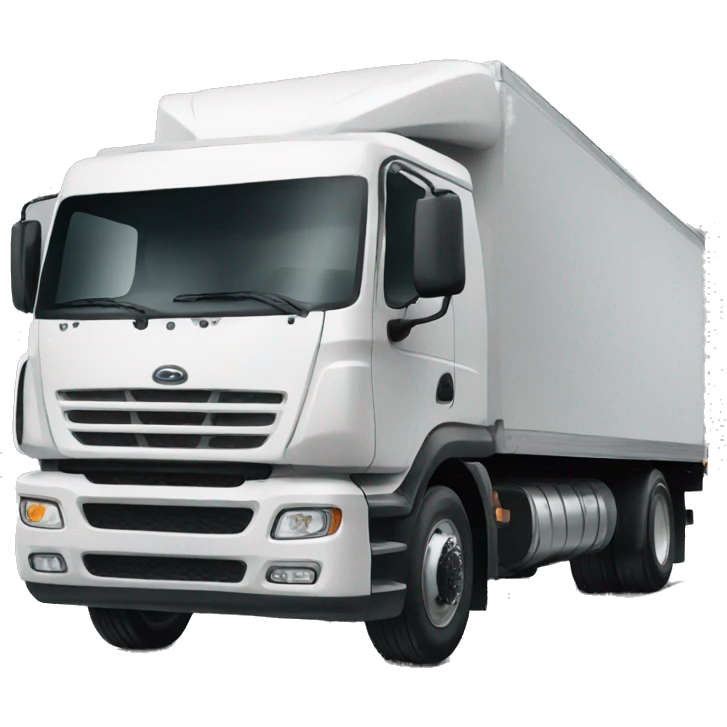 Man truck emoji