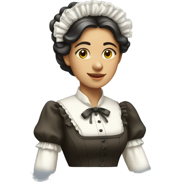 Victorian maid  emoji