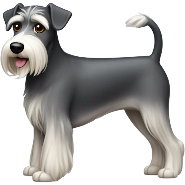 Dachshund Schnauzer mix ￼￼ emoji