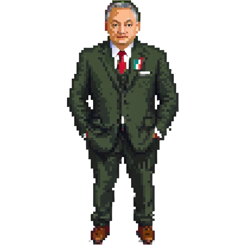 cool depiction of Viktor Orbán emoji