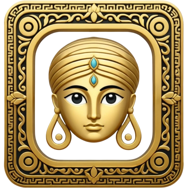 The Persian symbol of the Persepolis emoji