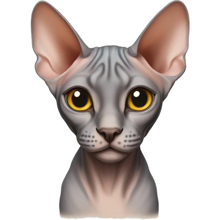 Sphynx cat emoji