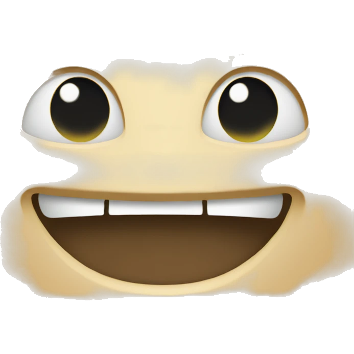 Happy face emoji