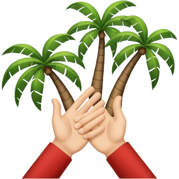 palms together, POV angle, thumbs visible in front emoji