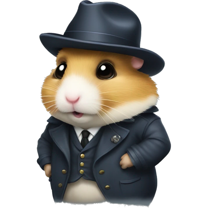 Detective hamster emoji