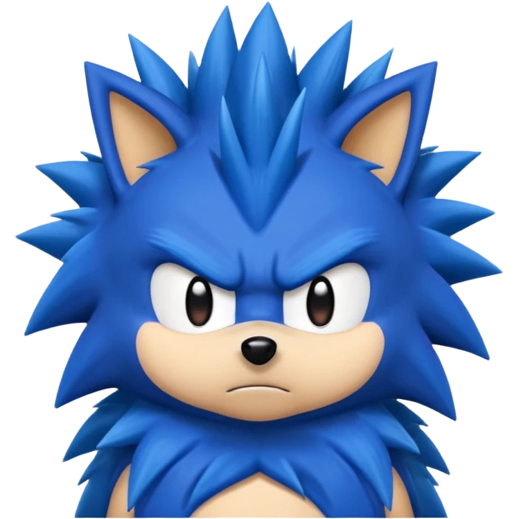 Faz o Shin sonic emoji