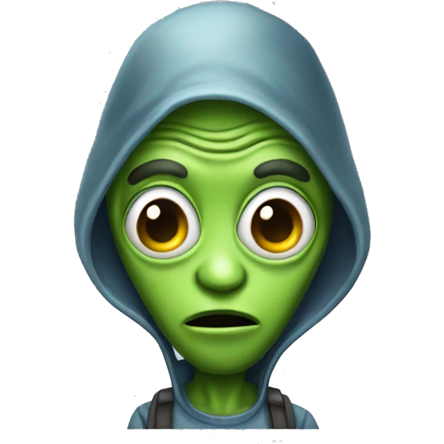 idiot alien emoji