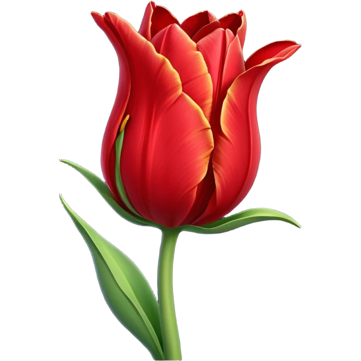 wilted tulip flower emoji