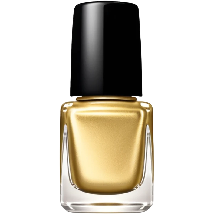 Gold nail polish swatch   emoji