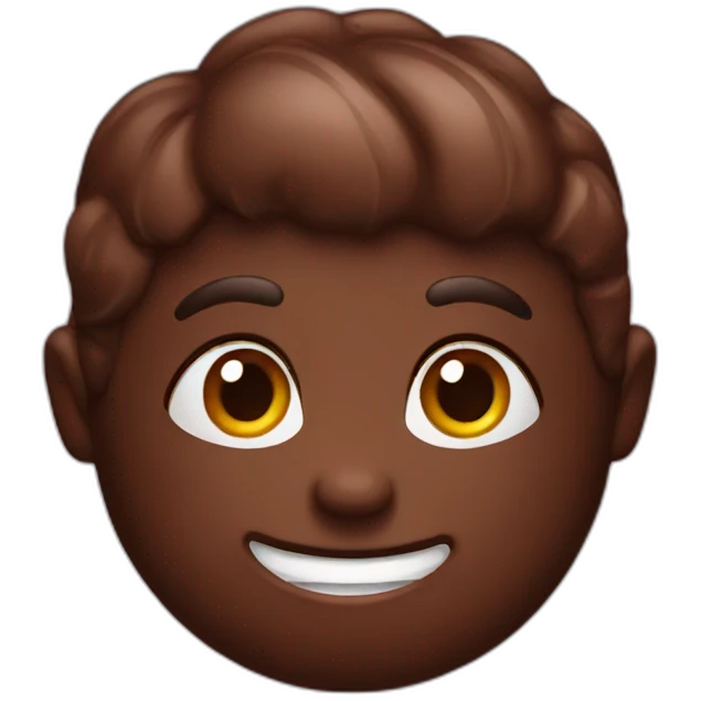 Chocolate  emoji