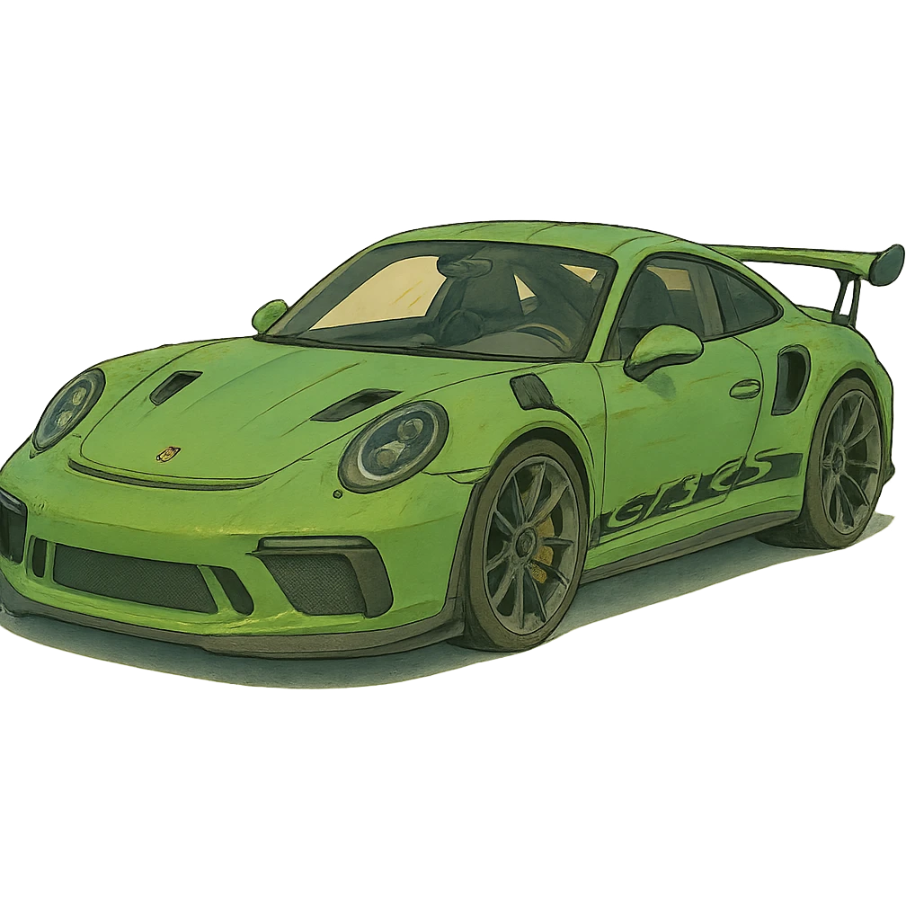 Porsche GT3 RS emoji