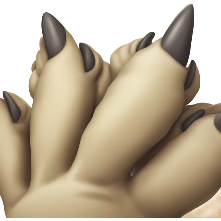 cat claws emoji