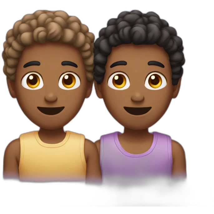 Three gays emoji