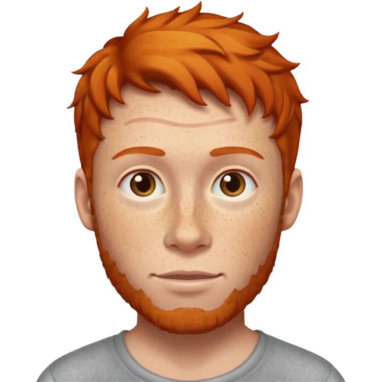 ginger mann emoji