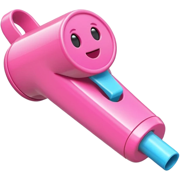 pink whistle emoji