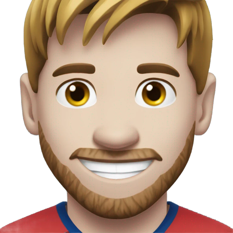 Messi smile emoji