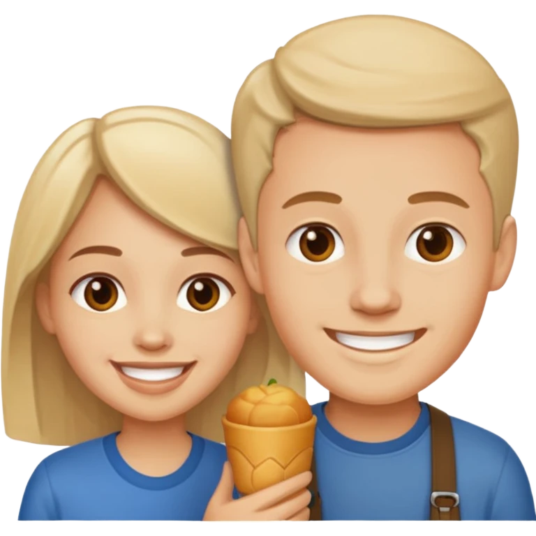 i want two person nicke eatche athore emoji