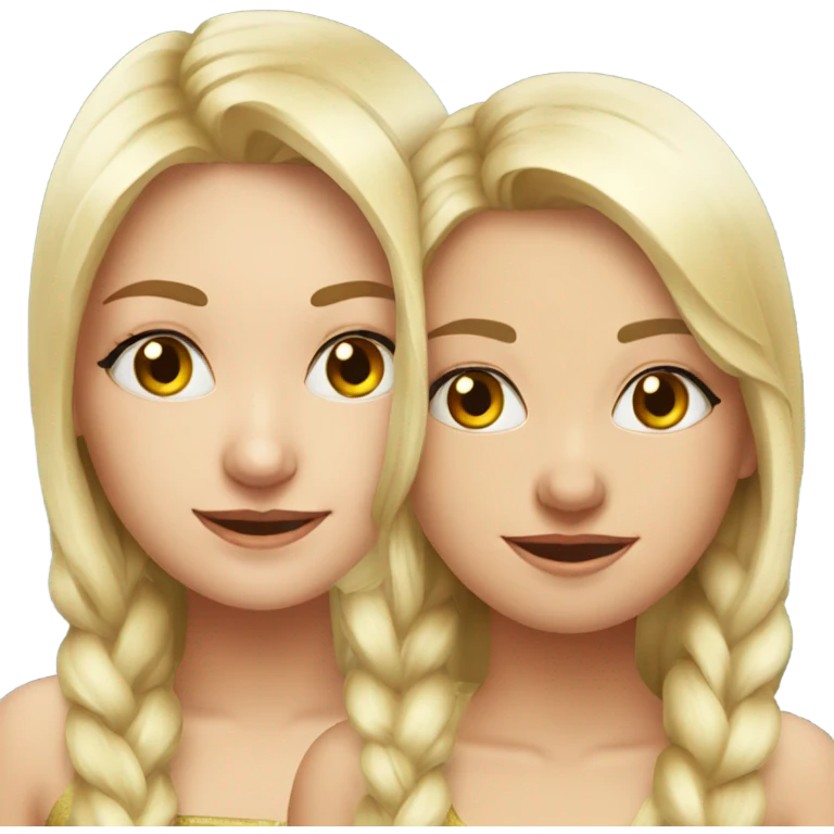russian-duo-girls-best-friends emoji