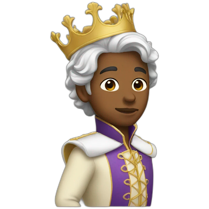 Prince kiss pose  emoji
