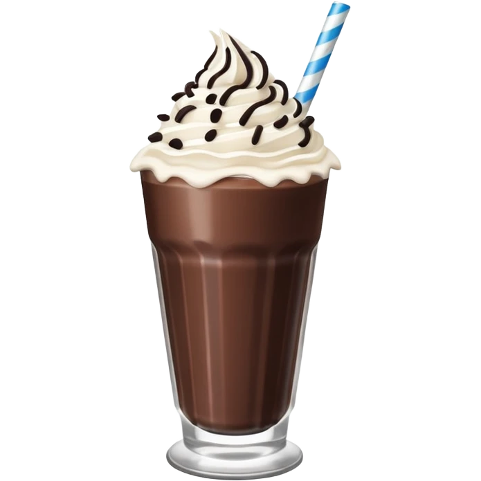 milkshake chocolate oreo emoji