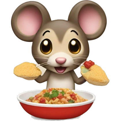 Chiguagua comida mini mouse emoji