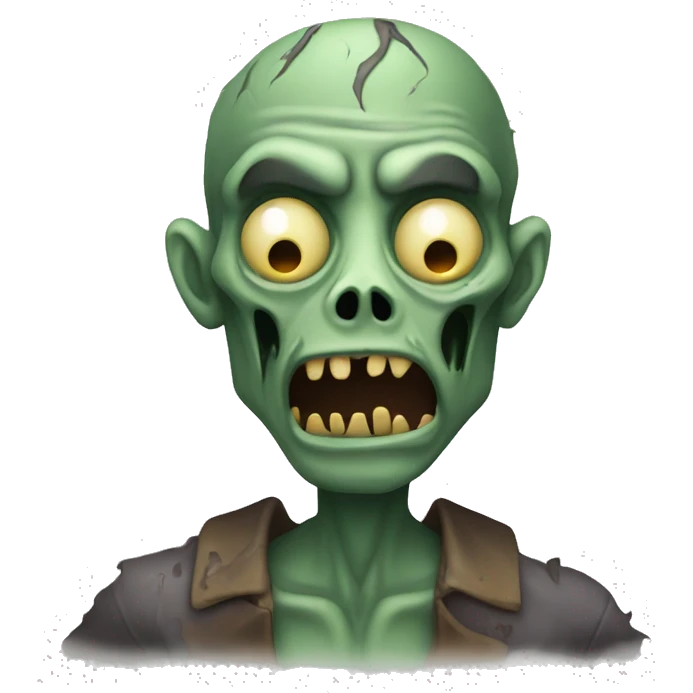 Monstre zombie body emoji