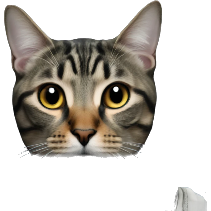 Cat black in space emoji