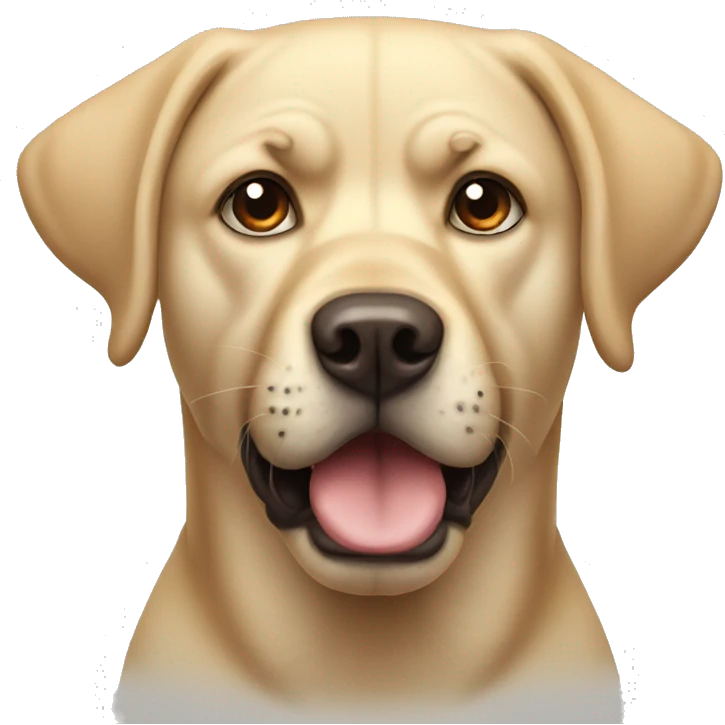 angry Labrador emoji