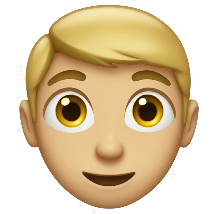 A boy with three eyes emoji