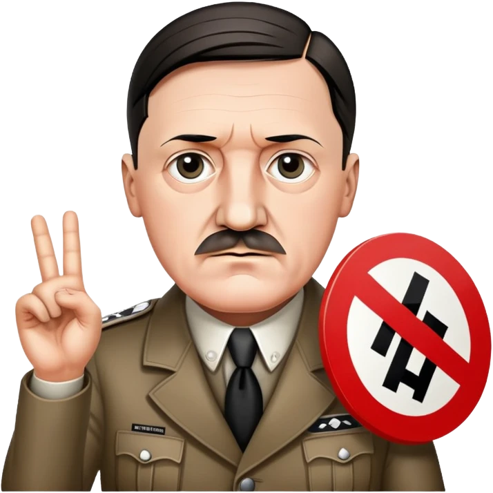 Adolf hitler sign  emoji