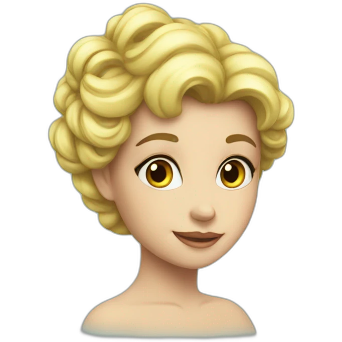 La petite sirène emoji