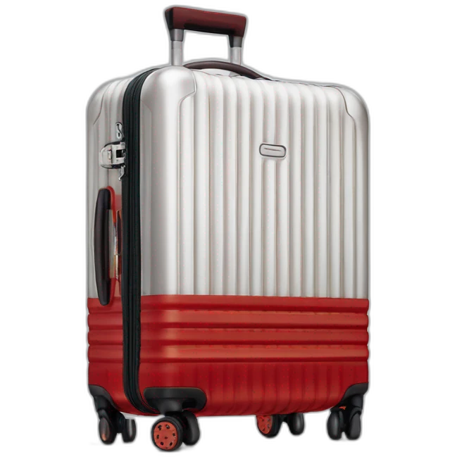 Essential Cabin luggage Red rimowa emoji
