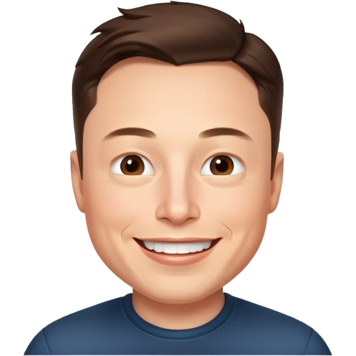 Elon Musk emoji