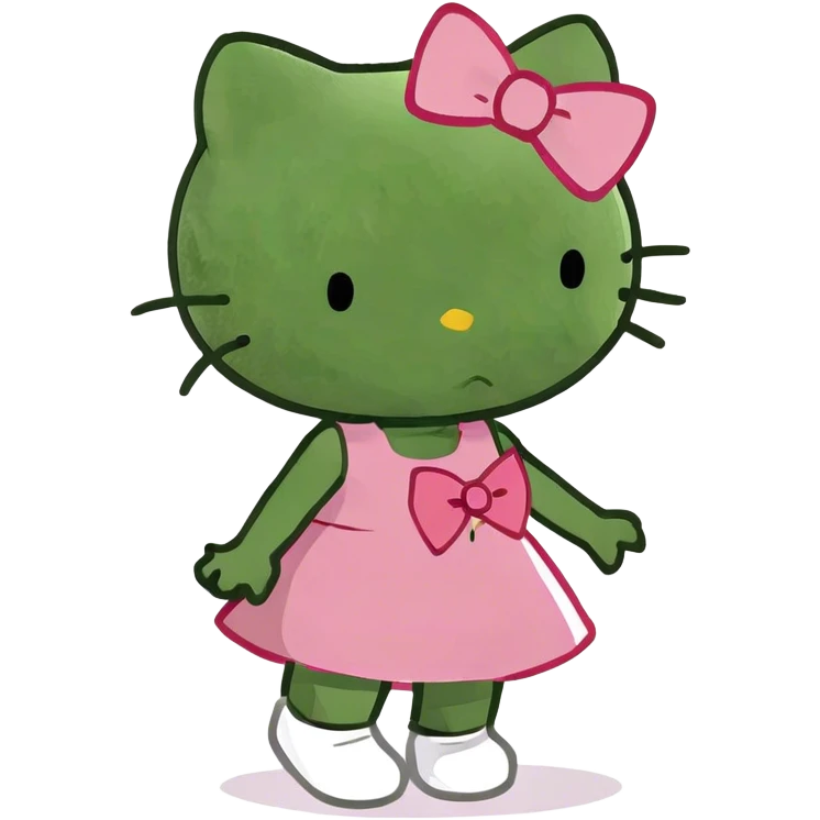 Hello kitty emoji