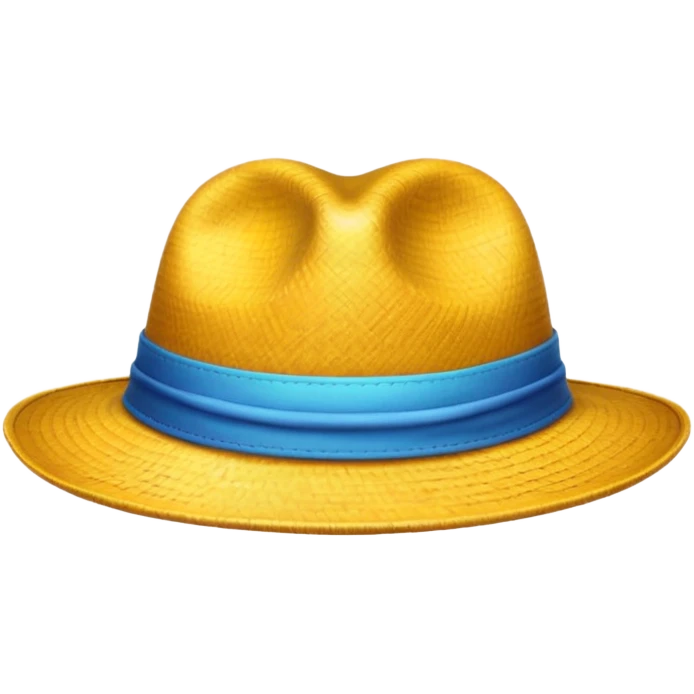colorful hat emoji