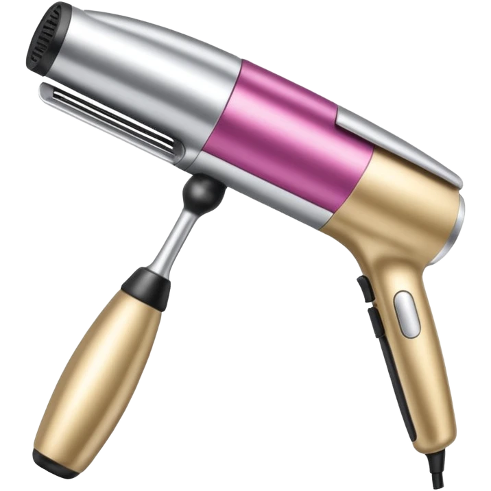 hair styling tool emoji