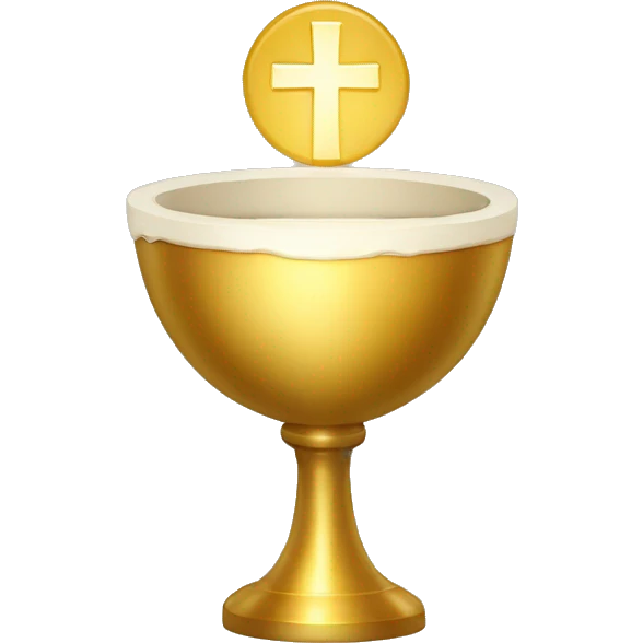 eucharist gold chalice emoji