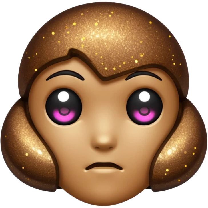 glitter poops brown cyberpunk emoji