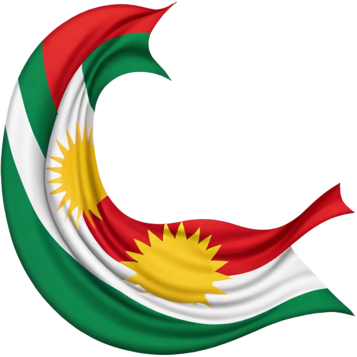 Kurdistan flag emoji