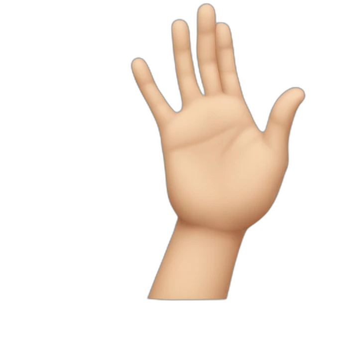 Cœur avec les mains emoji